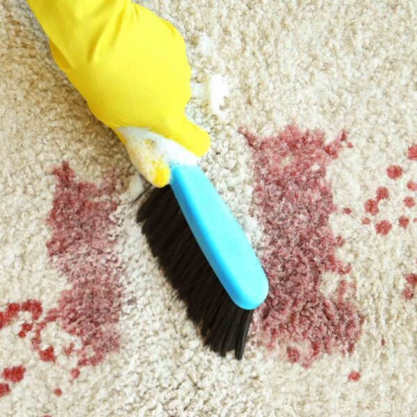 پاک کردن لکه خون از روی فرش در منزل - قالیشویی اوا